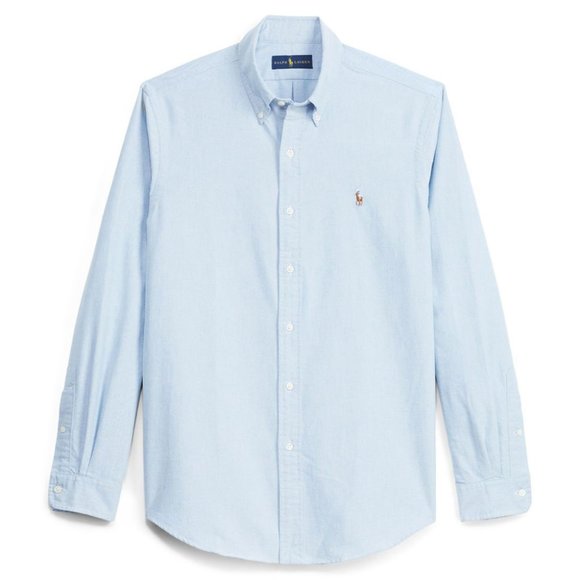 ralph lauren blue dress shirt - Picture 2 of 8